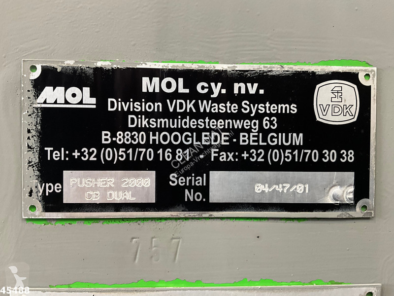 Engin de voirie Scania 230 VDK 20m³
