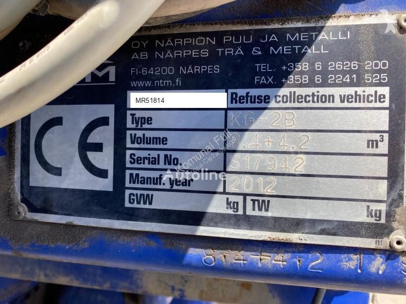 Engin de voirie Scania KG-2B