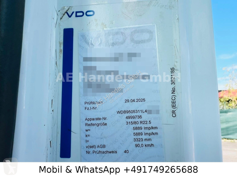 Mercedes 1833 BL VACUSTAR W 900 R...
