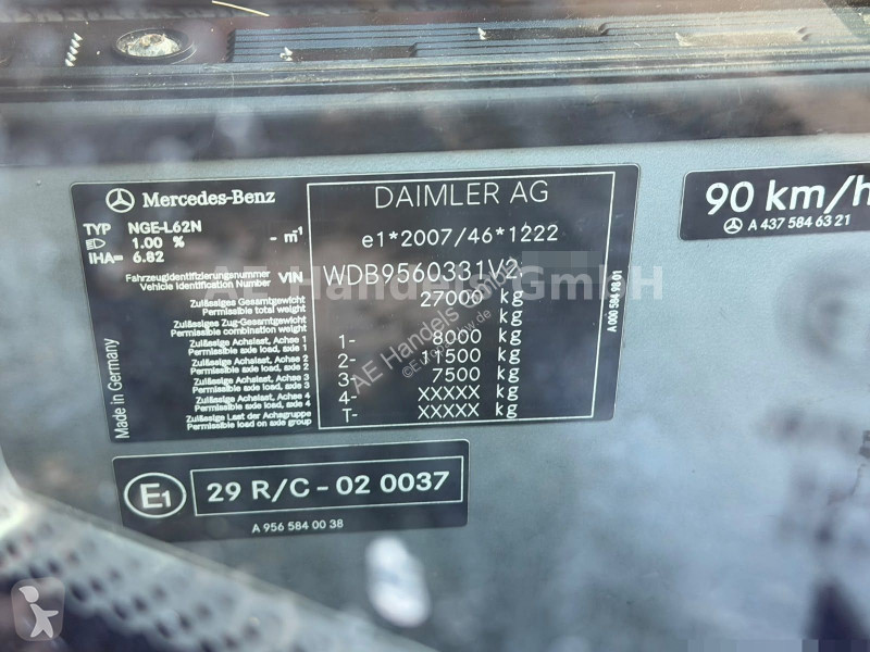 آلة لصيانة الطرق Mercedes 2630 LowEntry LL FAUN...
