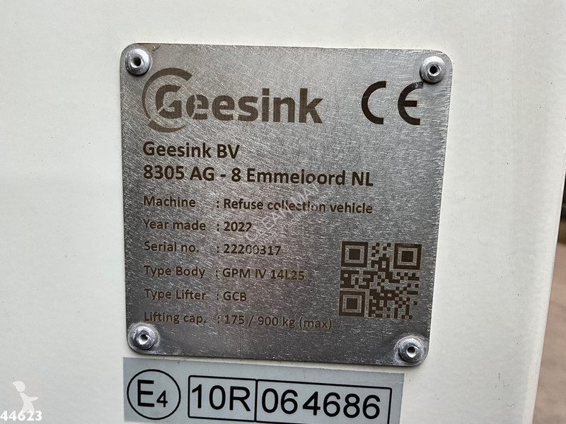 Vägmaskiner DAF FA  300 Euro 6 Geesink 14m³