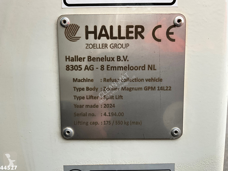 Vägmaskiner DAF G XB 260 Zoeller 14m³ met Jama...