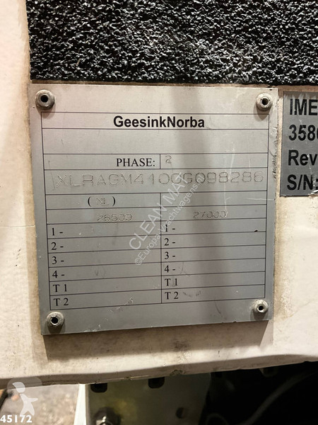 Silniční stroje DAF FAG  290 Euro 6 Geesink 17m³