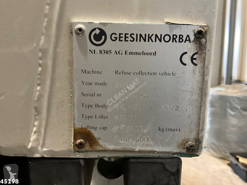 Silniční stroje Volvo FM 260 Geesink 13m³ Width...