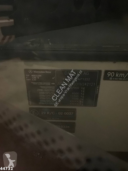 Silniční stroje Mercedes 2630 Euro 6 CNG Norba...