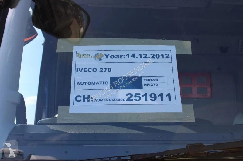 آلة لصيانة الطرق Iveco 270 CNG + GARBAGE + EURO...