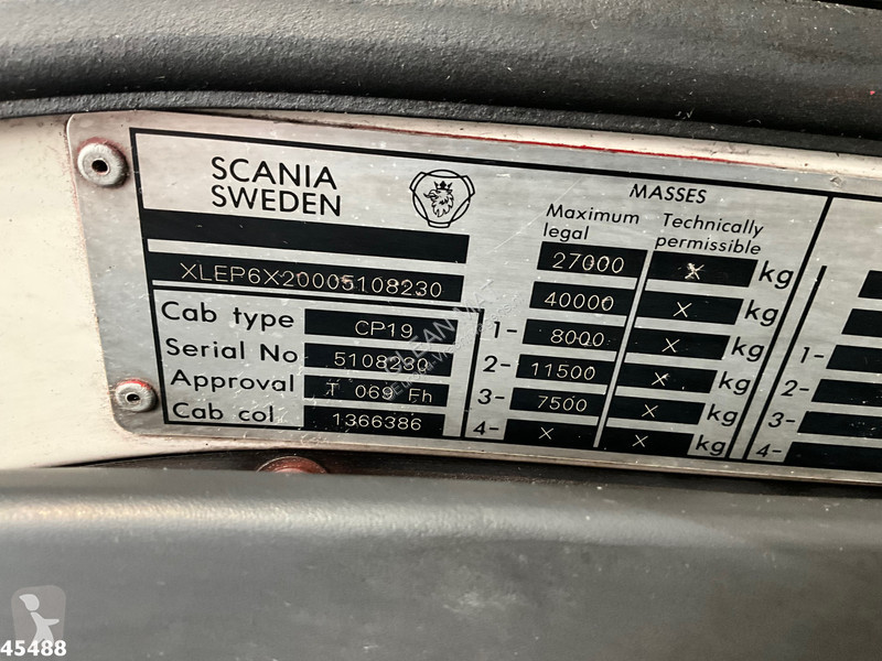 Engin de voirie Scania 230 VDK 20m³