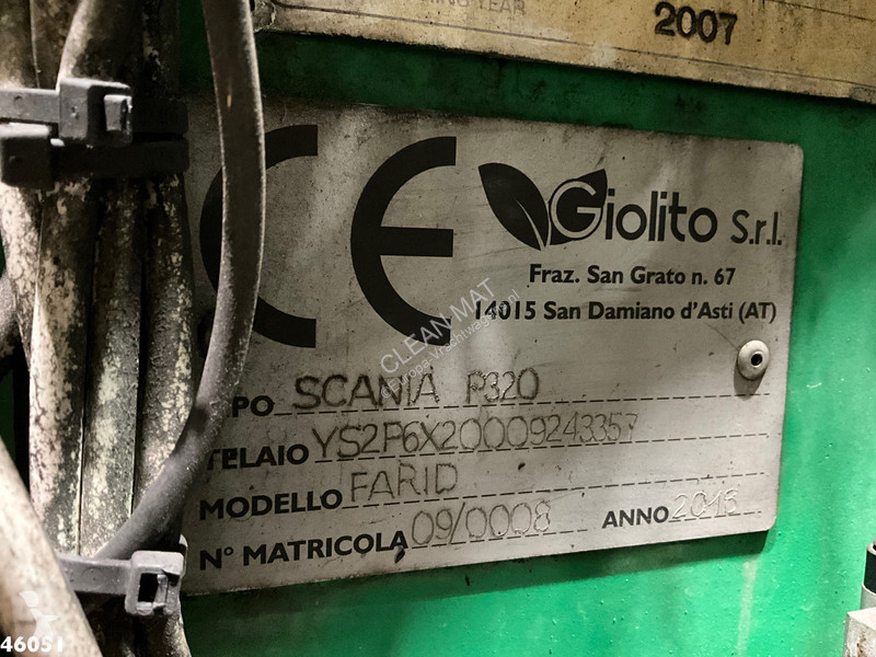 آلة لصيانة الطرق Scania 320 Euro 6 Farid 20m³...