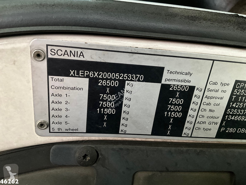 آلة لصيانة الطرق Scania P 280 eesink 20m³