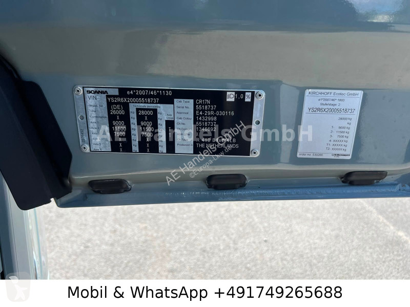 آلة لصيانة الطرق Scania R 410  Faun...
