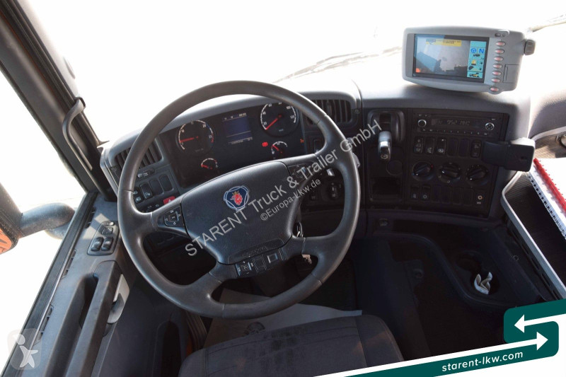 Gemeentevoertuig Scania G320 FAUN Rotopress...