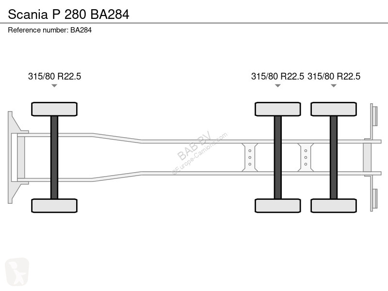 آلة لصيانة الطرق Scania 280