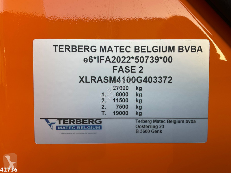 Vägmaskiner DAF FAN  340 Terberg RosRoca 23m³ +...