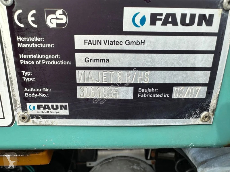 Vägmaskiner MAN 18.240 4X2 + FAUN VIAJET 6R/HS...