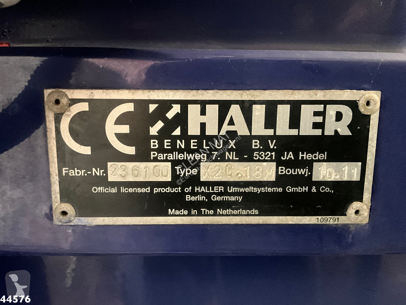 Utilaje pentru drumuri Volvo FE 260 Haller 18m³