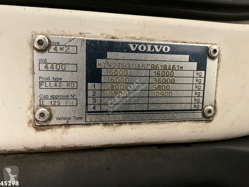 Silniční stroje Volvo FM 260 Geesink 13m³ Width...