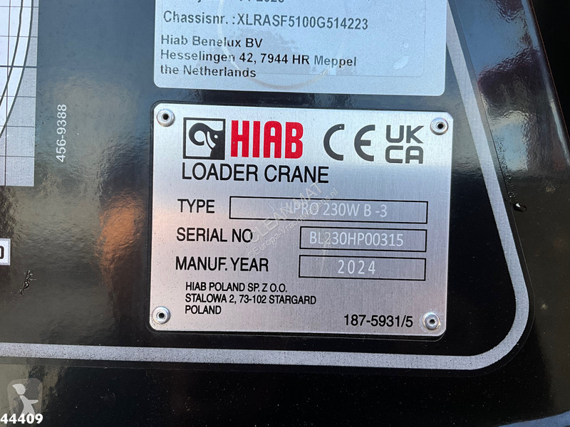 Vägmaskiner DAF N XD 340 Hiab 23 Tonmeter...