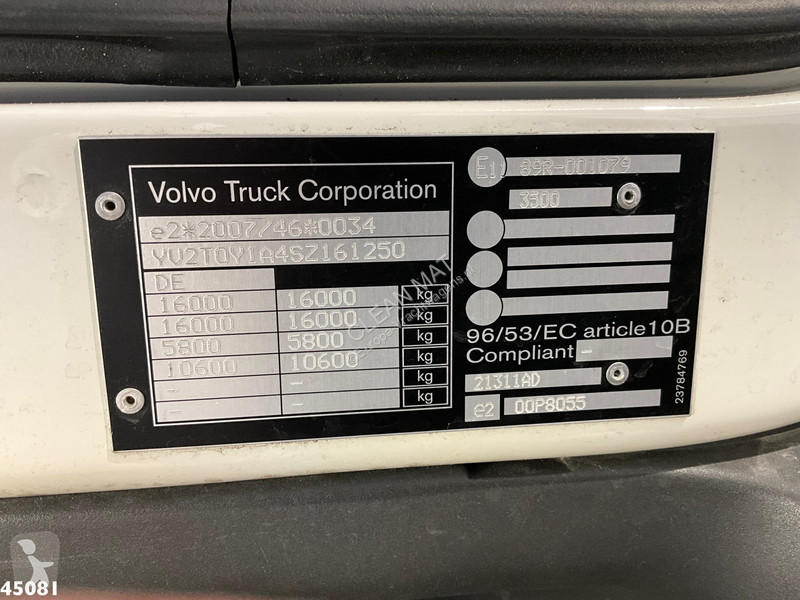 Utilaje pentru drumuri Volvo 280 Zoeller 8m³