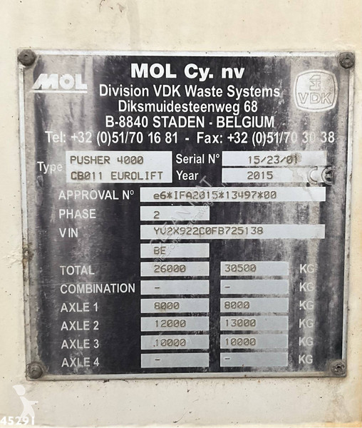 Utilaje pentru drumuri Volvo FM 370 Euro 6 VDK...