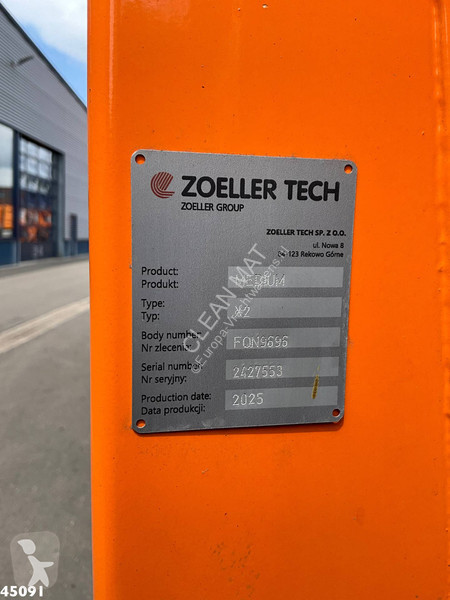 Silniční stroje Mercedes 2533 Euro 6 Zoeller 22m³