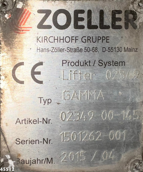 آلة لصيانة الطرق DAF FAG  220 Euro 6 Haller...