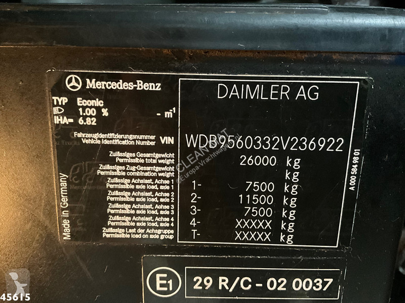 آلة لصيانة الطرق Mercedes 2630 RHD Euro 6...
