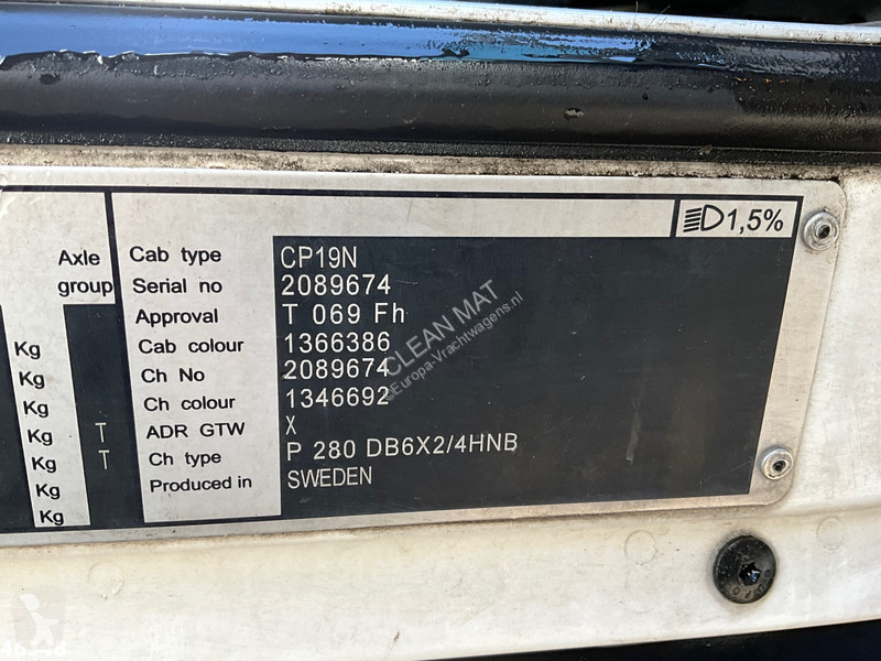 آلة لصيانة الطرق Scania 280 Zoeller 21m³ Just...