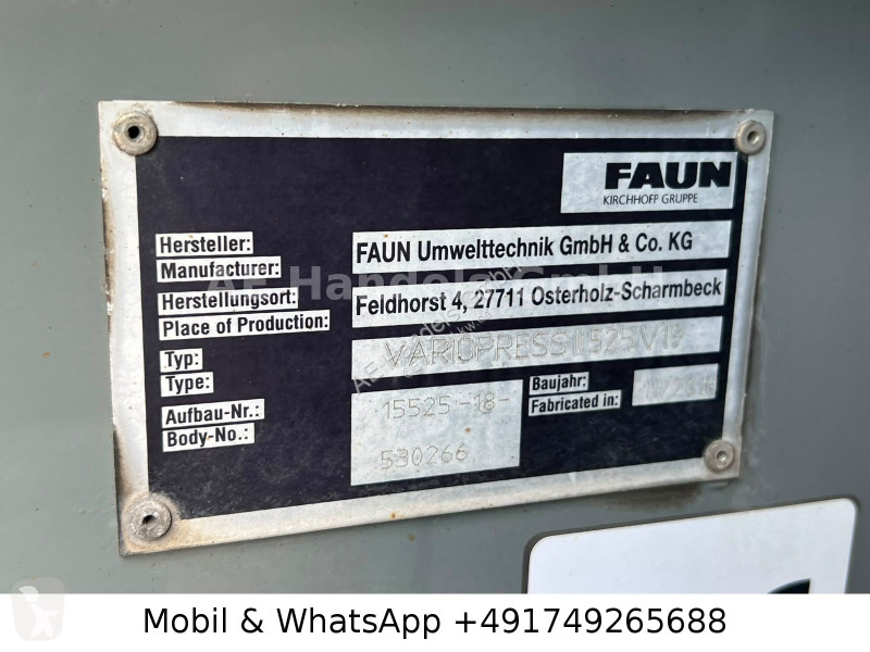 آلة لصيانة الطرق Scania R 410  Faun...