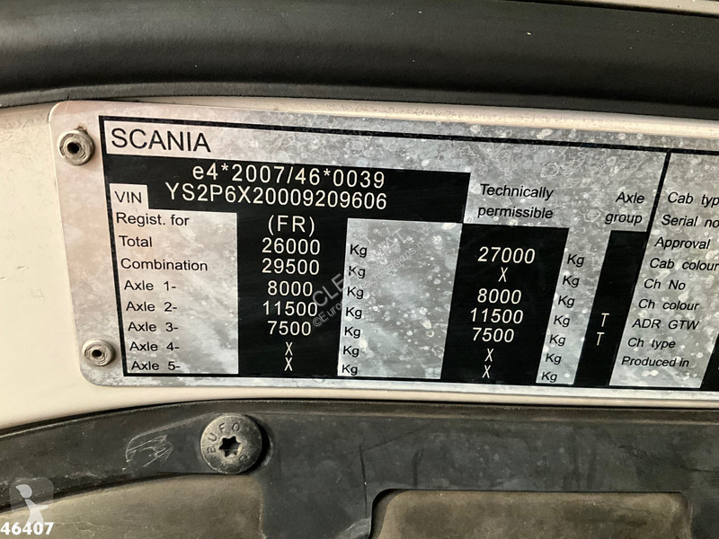 آلة لصيانة الطرق Scania 280 Euro 6 Faun 20m³