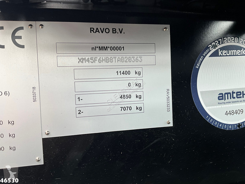 آلة لصيانة الطرق Ravo 540 Euro 6 with 3-rd brush