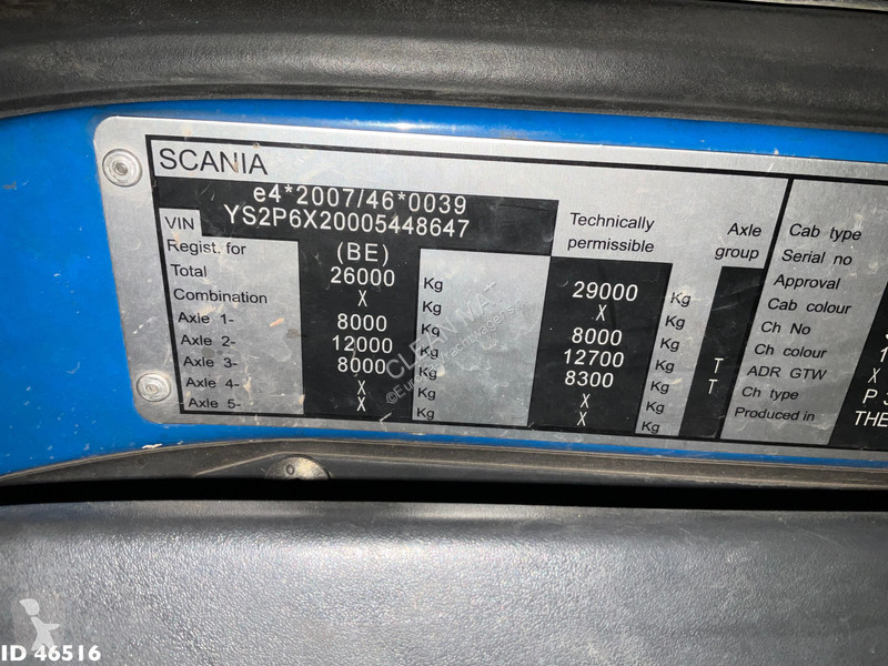 آلة لصيانة الطرق Scania P 320 Euro 6 eesink 24 m³