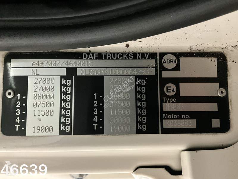 Vehículo de limpieza viaria DAF FAG  290 Euro 6...