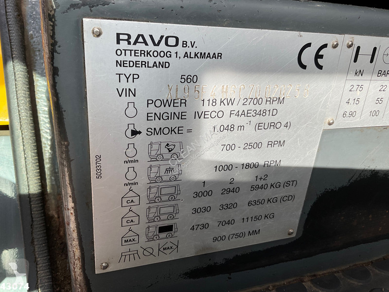Vägmaskiner Ravo 60 km/u uitvoering