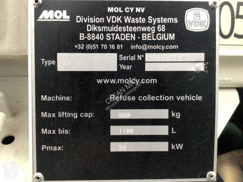 Silniční stroje Volvo FL 250 VDK 9m³
