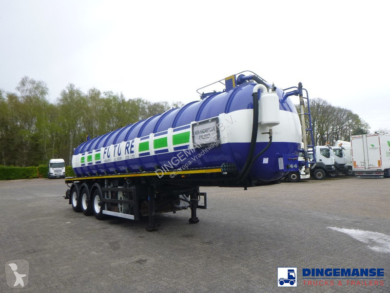 Gemeentevoertuig  Vacuum tank alu 30 m3 / 1...