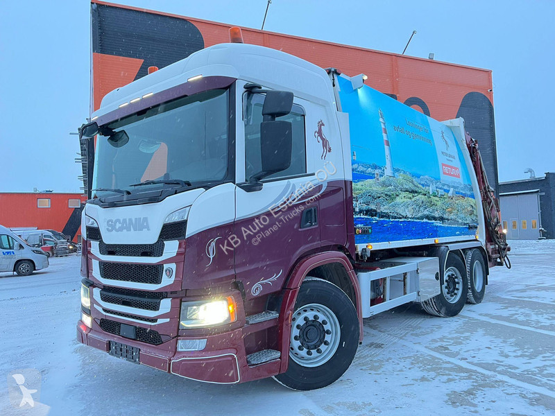 Vägmaskiner Scania 370 6x2/4 NTM KH-HB 21 m3