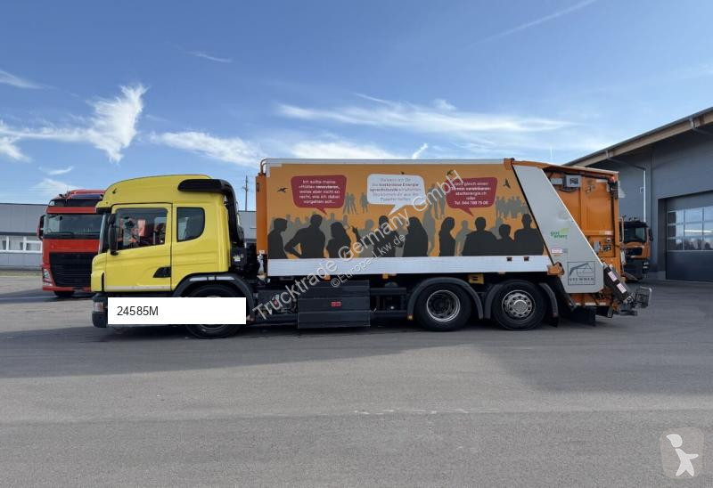 Silniční stroje Scania P310 6x2 kehrichtwagen /...