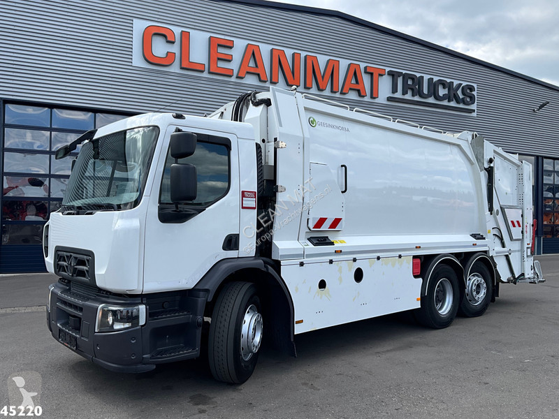 Vägmaskiner Renault D 26 WIDE Euro 6 Geesink 21m³