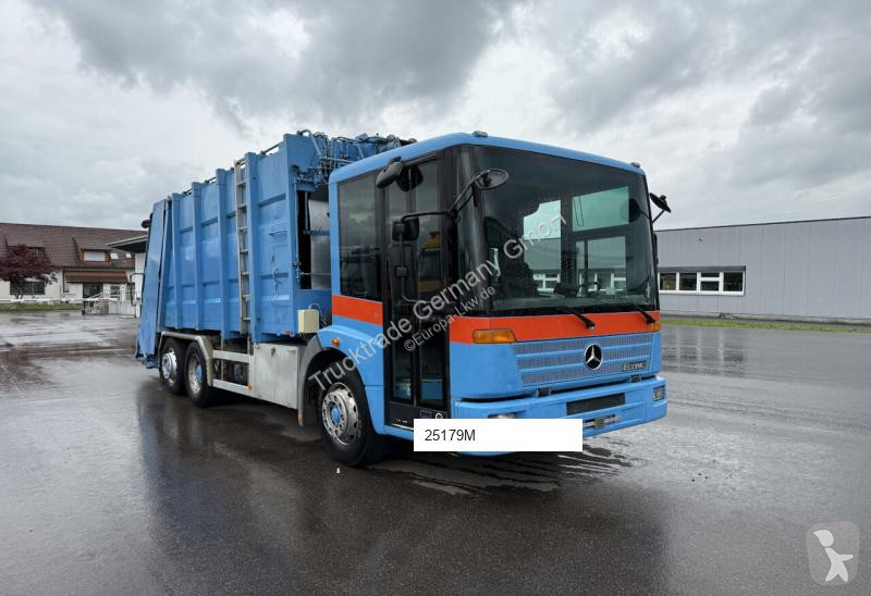 Vägmaskiner Mercedes 2628 L Kehrichtwagen /...