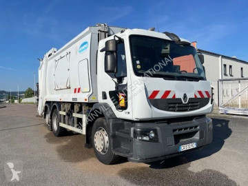 Lastbil med ske til husholdningsaffald Renault