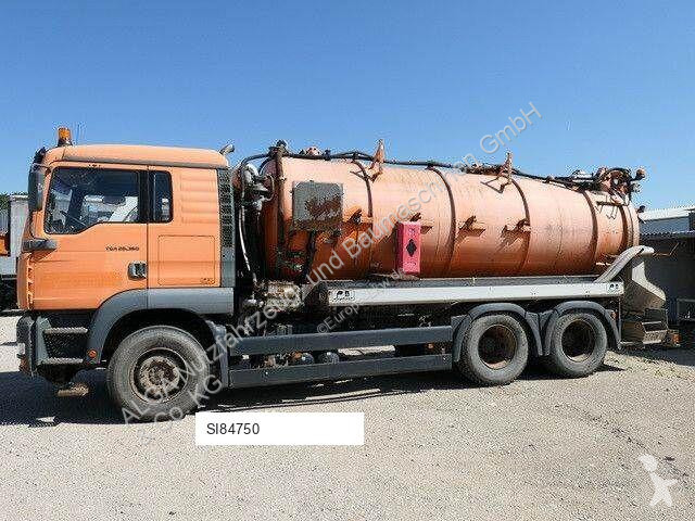 Vägmaskiner MAN FDLC 6x4, Saug- u. Spülaufbau,...