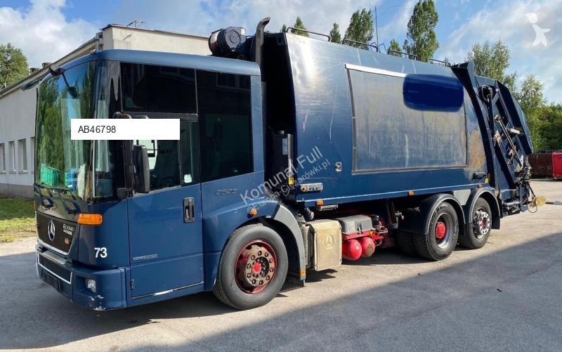 Silniční stroje Mercedes 2629 śmieciarka NTM 21 M3