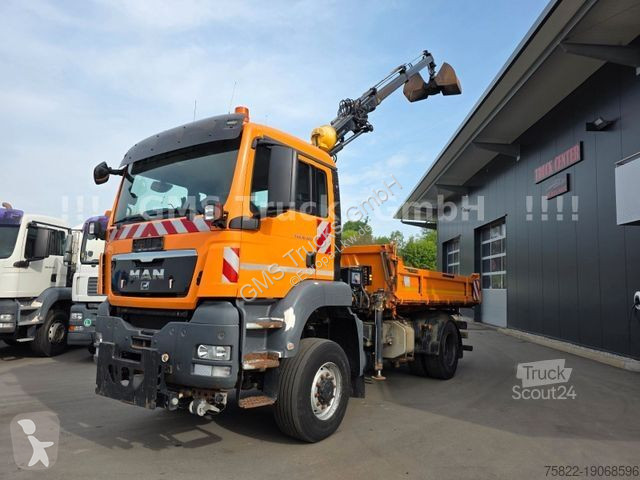 Vägmaskiner MAN TGS / 4X4 ALLRAD / Kipper +...