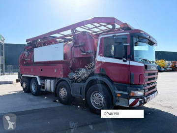 Scania sewer cleaner truck