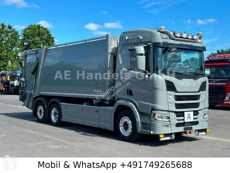 آلة لصيانة الطرق Scania R 410  Faun...