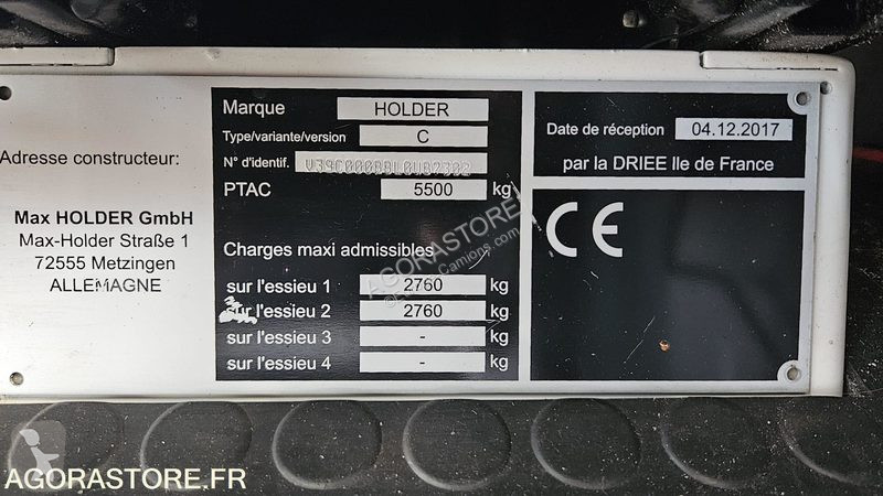 آلة لصيانة الطرق Holder B