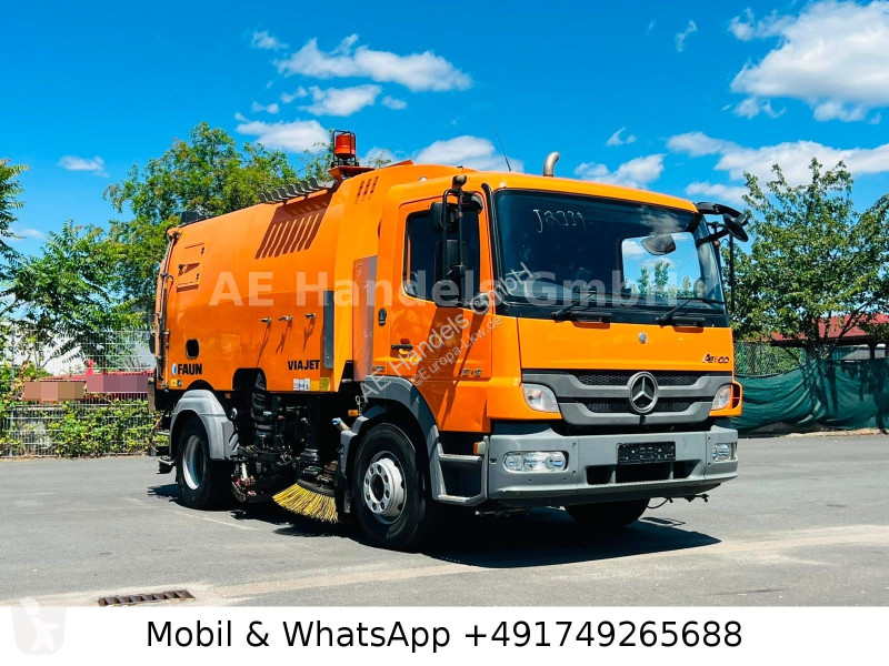 آلة لصيانة الطرق Mercedes II 1518 BB S FAUN...