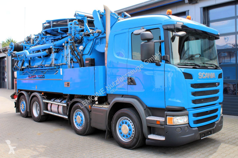 آلة لصيانة الطرق Scania 450 8x2 Wiedemann...