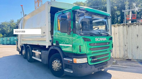 Scania waste collection truck