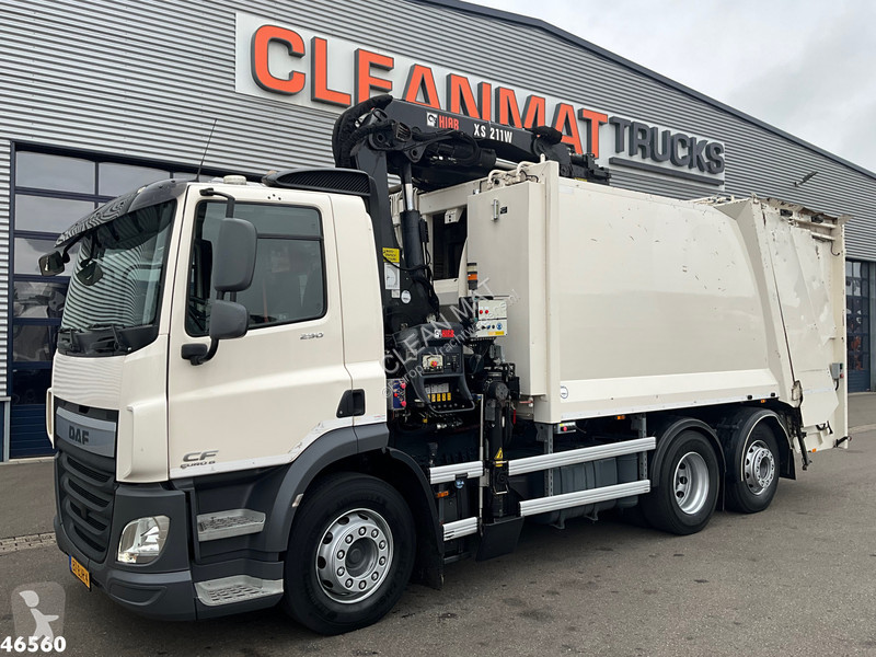 Gemeentevoertuig DAF FAN  290 Euro 6 Hiab 21...